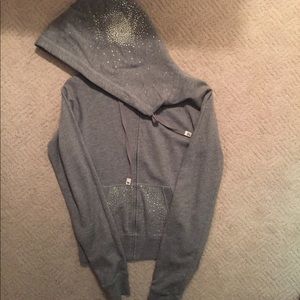 Gray PINK Victoria Secret jacket